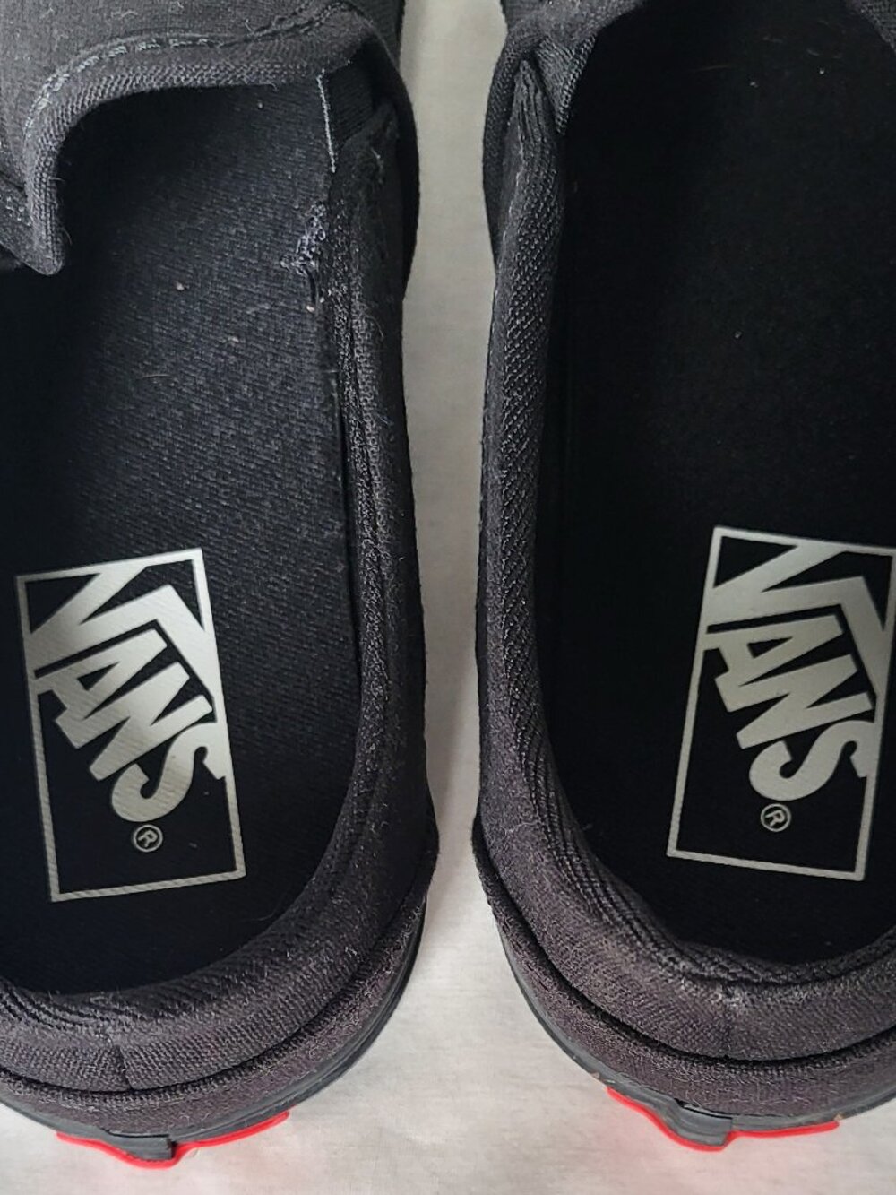 Vans Sneakers Women's 7.5 Black Slip On Skater Egirl Surfer Normcore School - Picture 5 of 14
